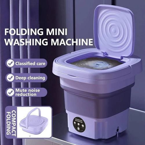 Foldable Mini Laundry Machine