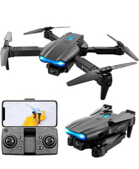 E99 Drone Camera with 720p HD Video, Foldable Design & 360° Flips