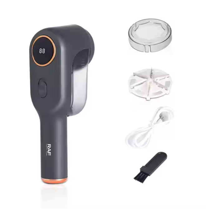 RAF Handheld Lint Remover with LED Display