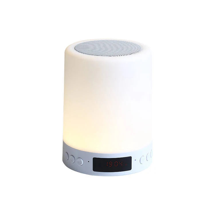 Smart music Speaker Night Light with Alarm