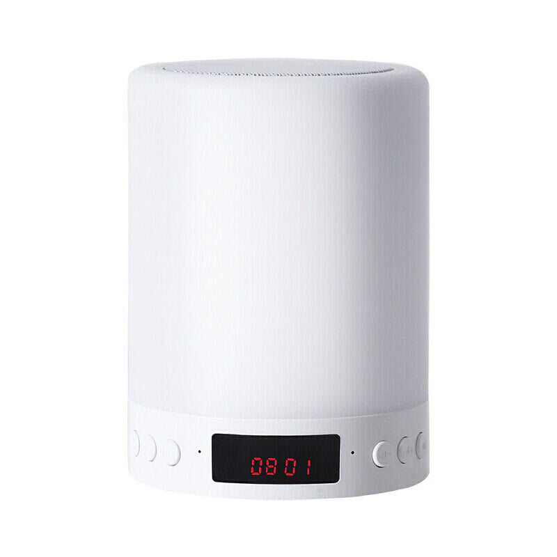 Smart music Speaker Night Light with Alarm