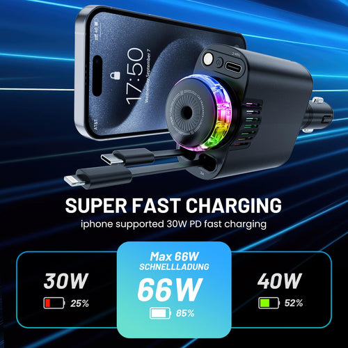 5-in-1 Starlight Car Charger