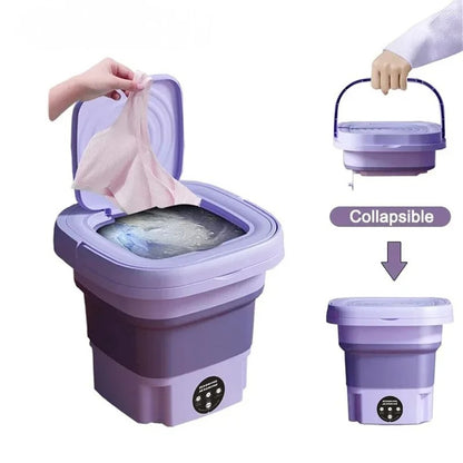 Foldable Mini Laundry Machine