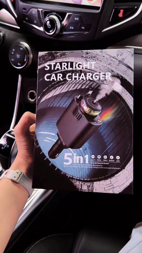 5-in-1 Starlight Car Charger